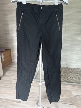 Polo by Ralph Lauren Black Casual Pants with Zip Pockets Large 14/16